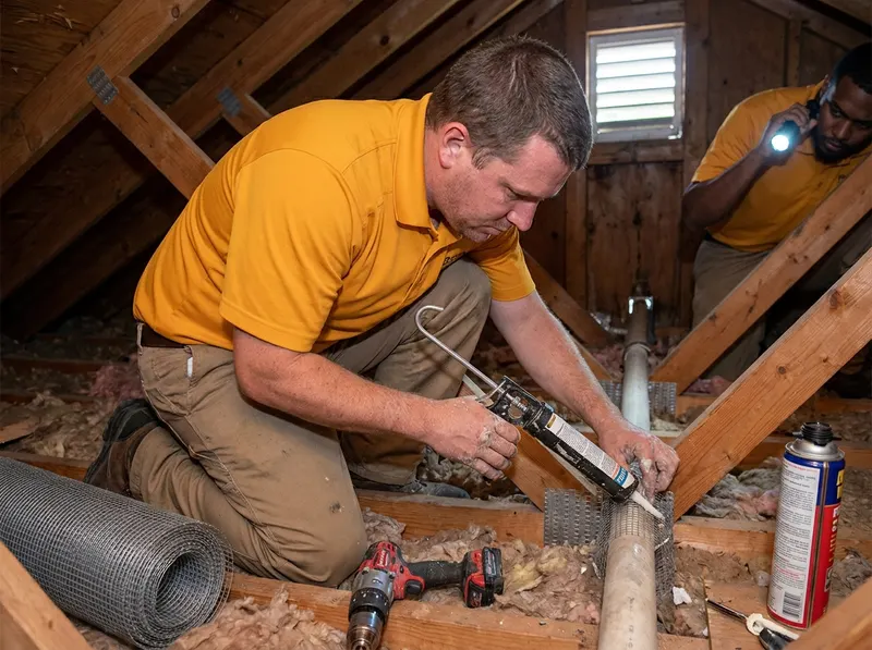 Attic and Crawlspace Rodent Exclusion in Henrico, VA